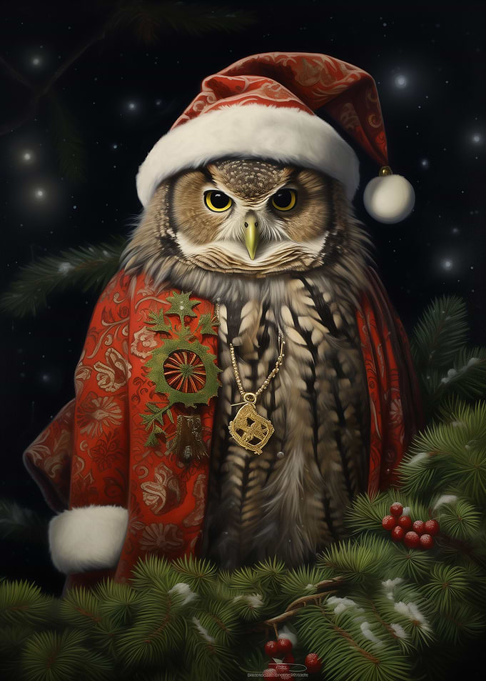 Funny Owl Vintage