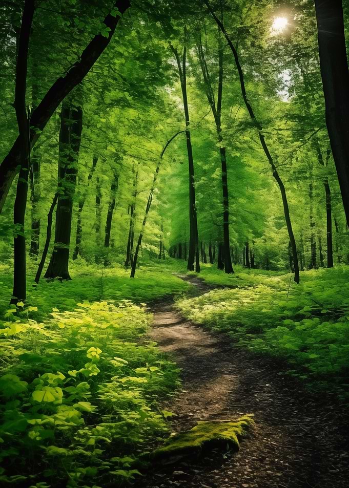 Enchanted Forest in Summer