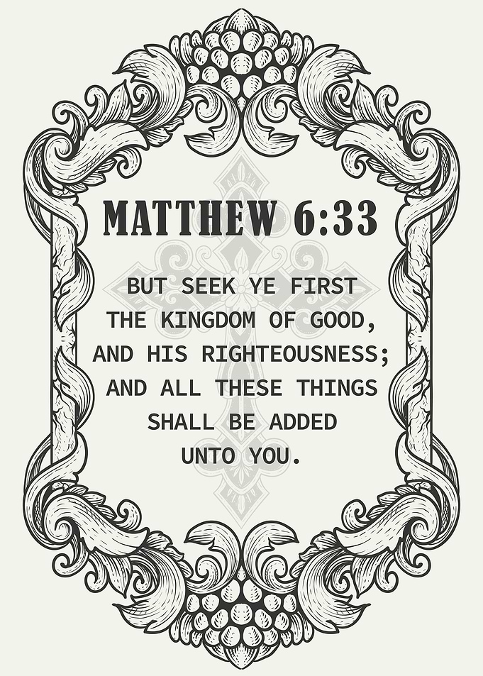 Matthew 6 33