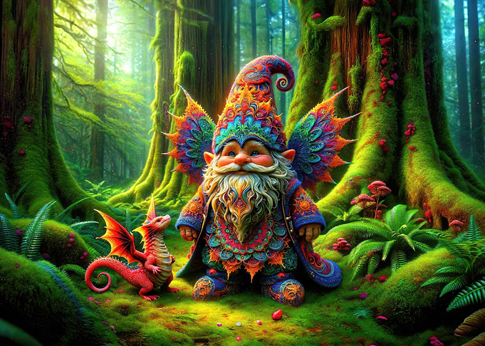The Fractal Forest Mystic