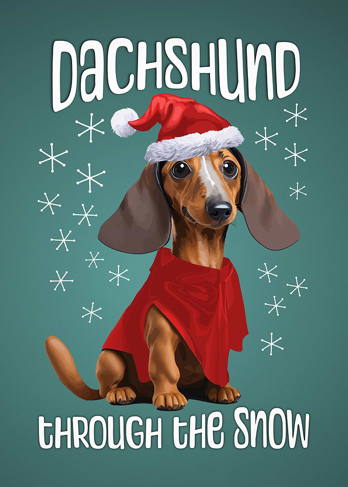 Dachshund Through The Snow