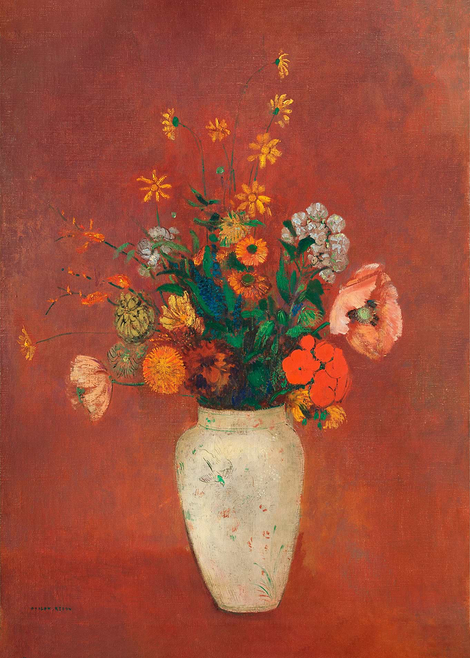 Bouquet in a Chinese Vase