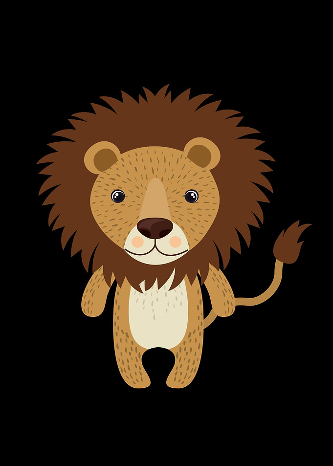 Cute Little Lion