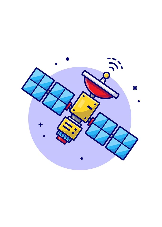 Flying Satellite Space