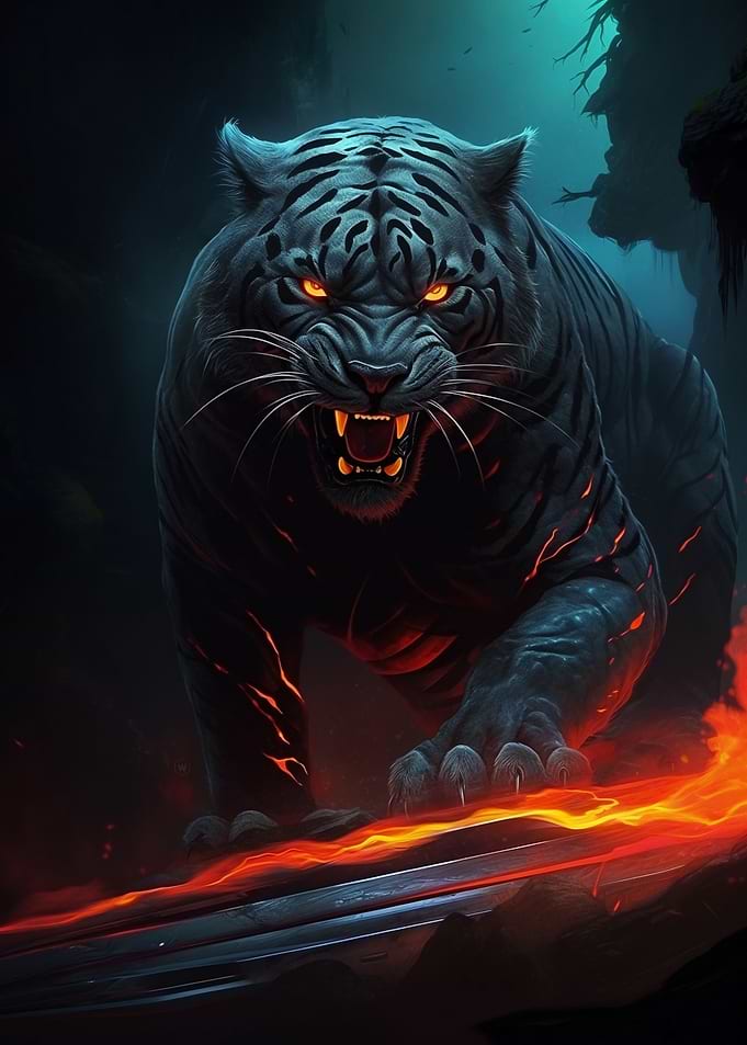 Angry Tiger