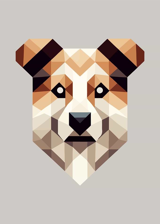 Dog Low Poly