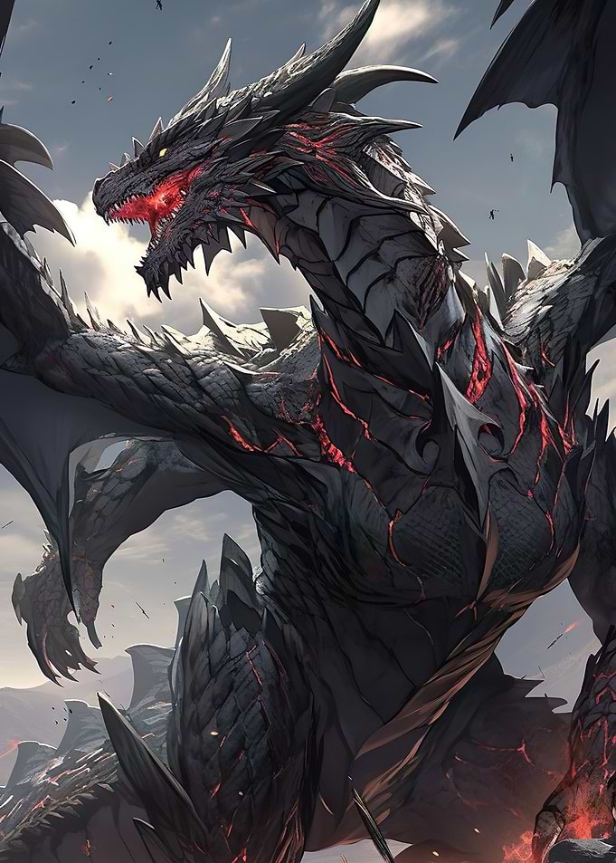 Majestic Dragon King
