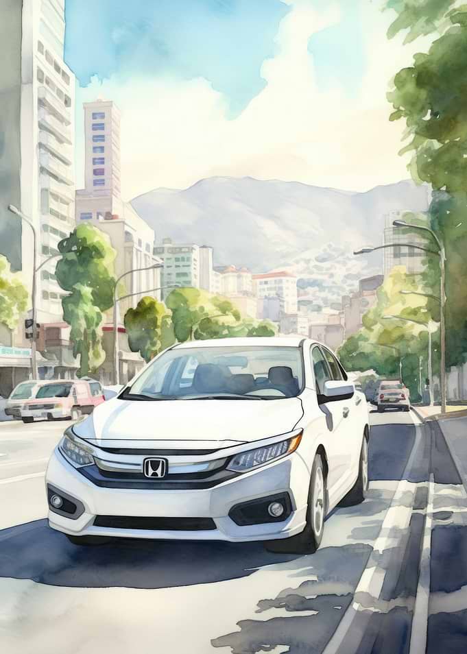 Car Watercolor