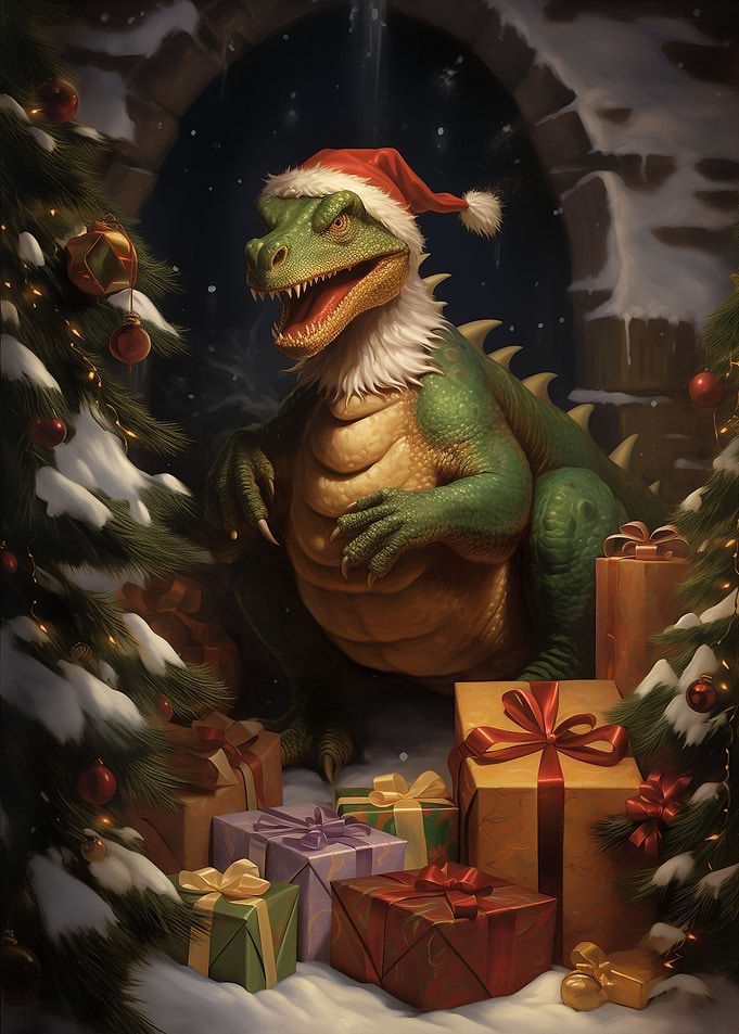 Dragon Xmas Sweet