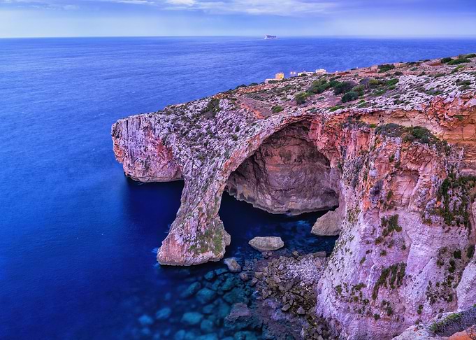 Blue Grotto In Malta