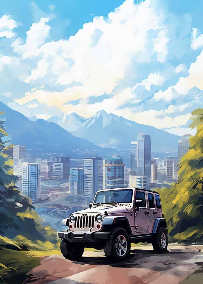 Car Watercolor