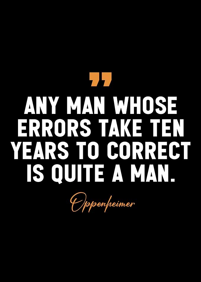 Robert Oppenheimer quotes