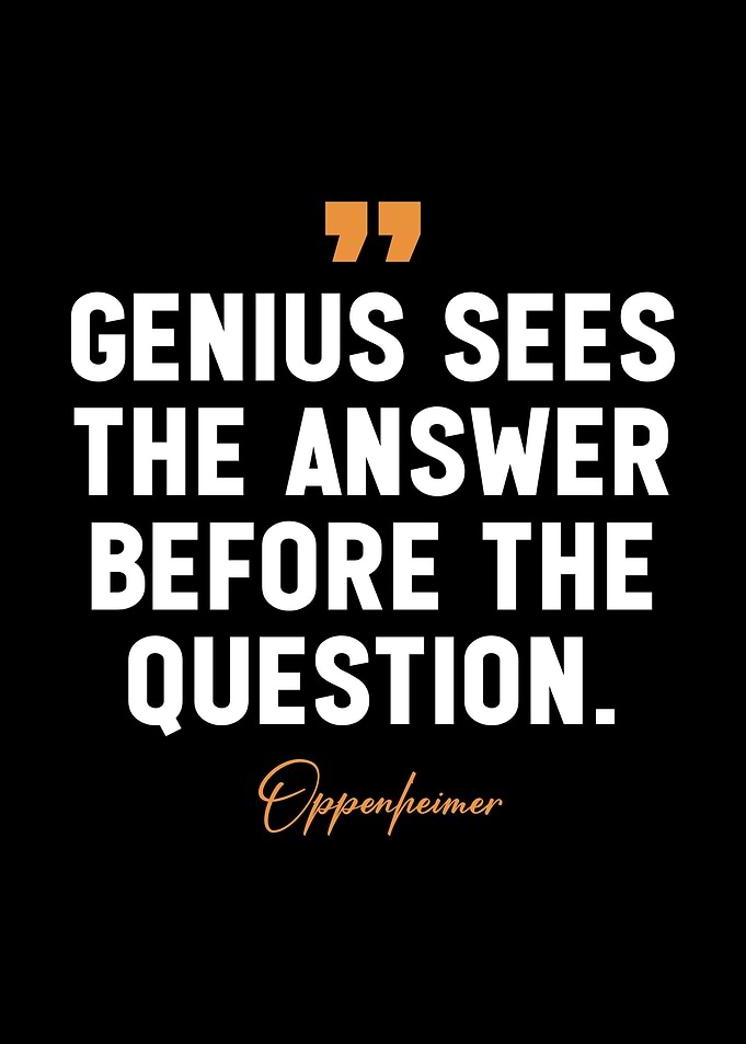 Robert Oppenheimer quotes