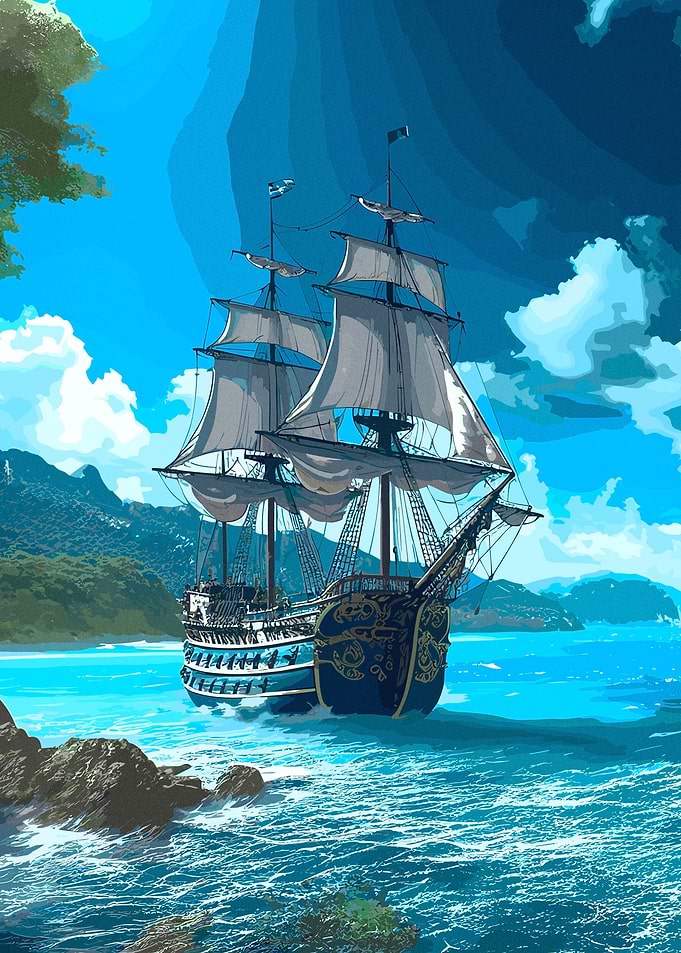 boat landscape