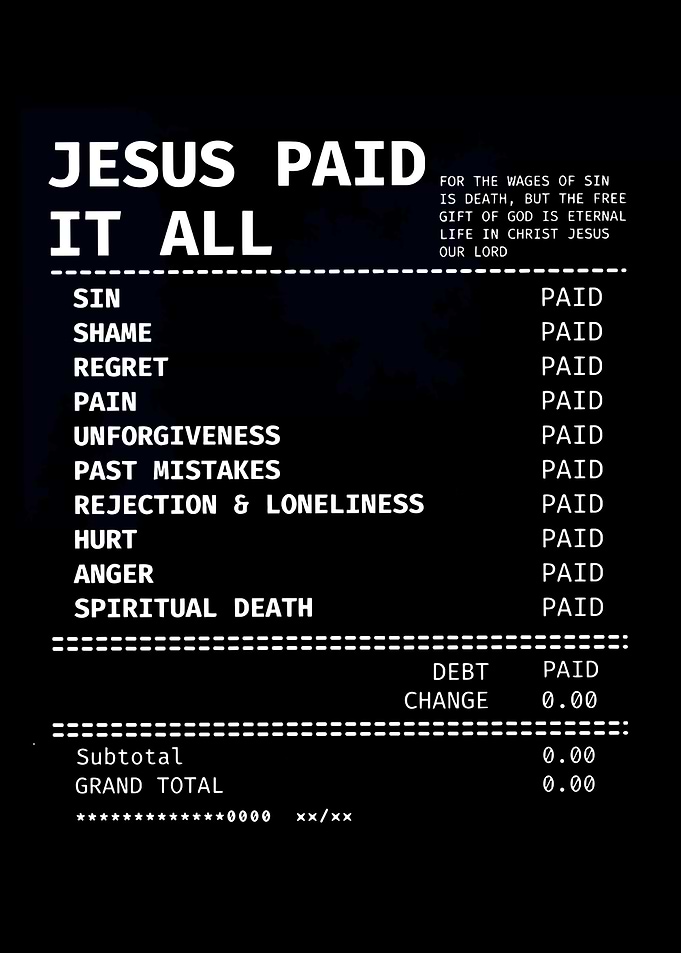 Jesus Paid it Christianity
