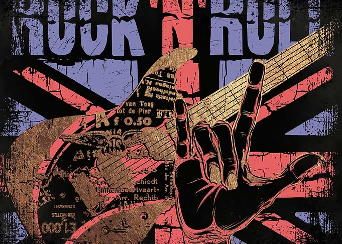 Rock n roll sign