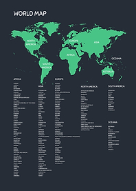 world Map Continents