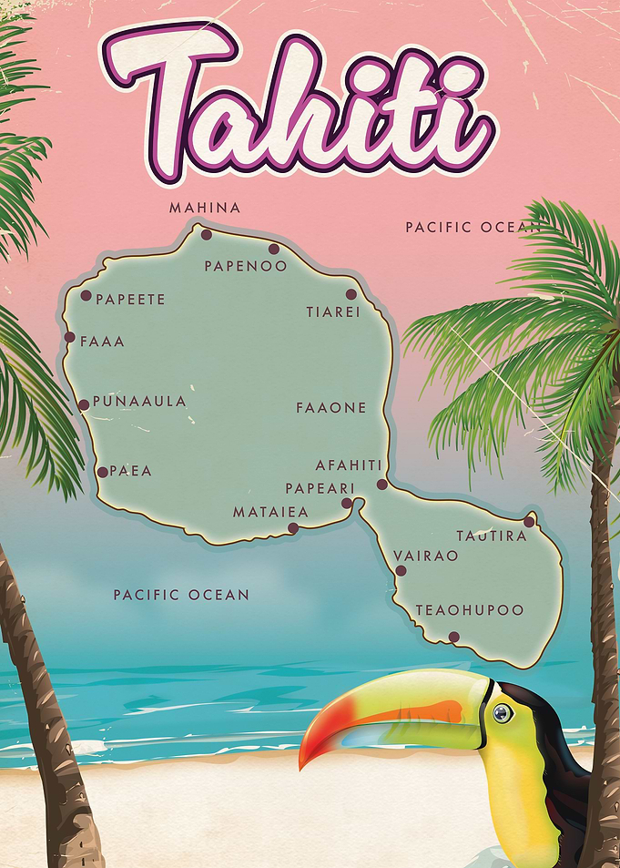Tahiti Travel poster