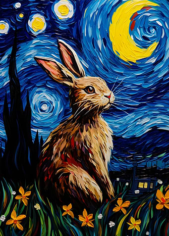 The Starry Night Rabbit