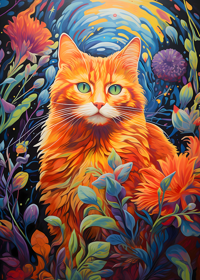 Abstract Cat