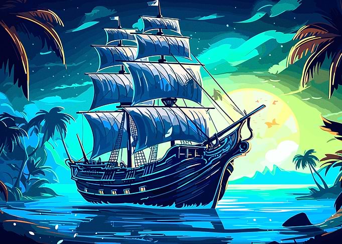 boat landscape