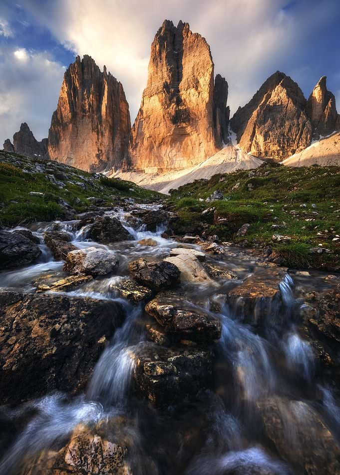 Golden Mountain Light