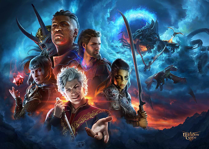 Baldur's Gate 3 Key Art