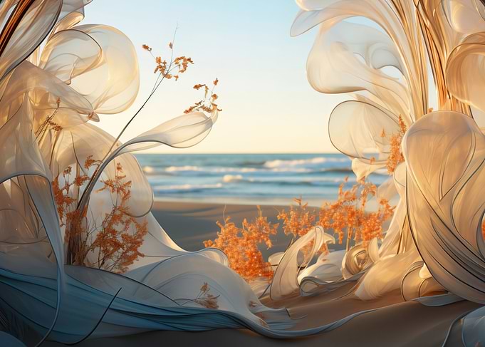 As the sun dipped below