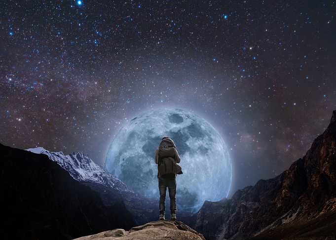 Fantasy Night Sky
