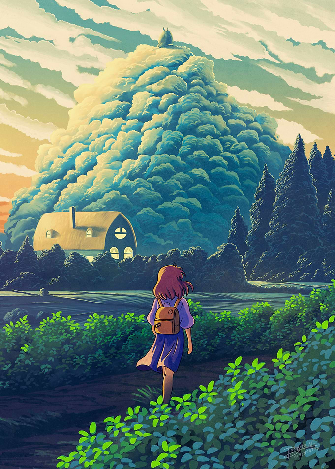 Sunset walk