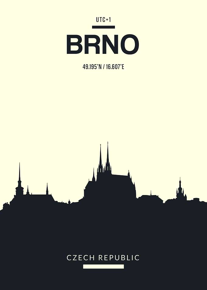 Brno Czechia Skyline