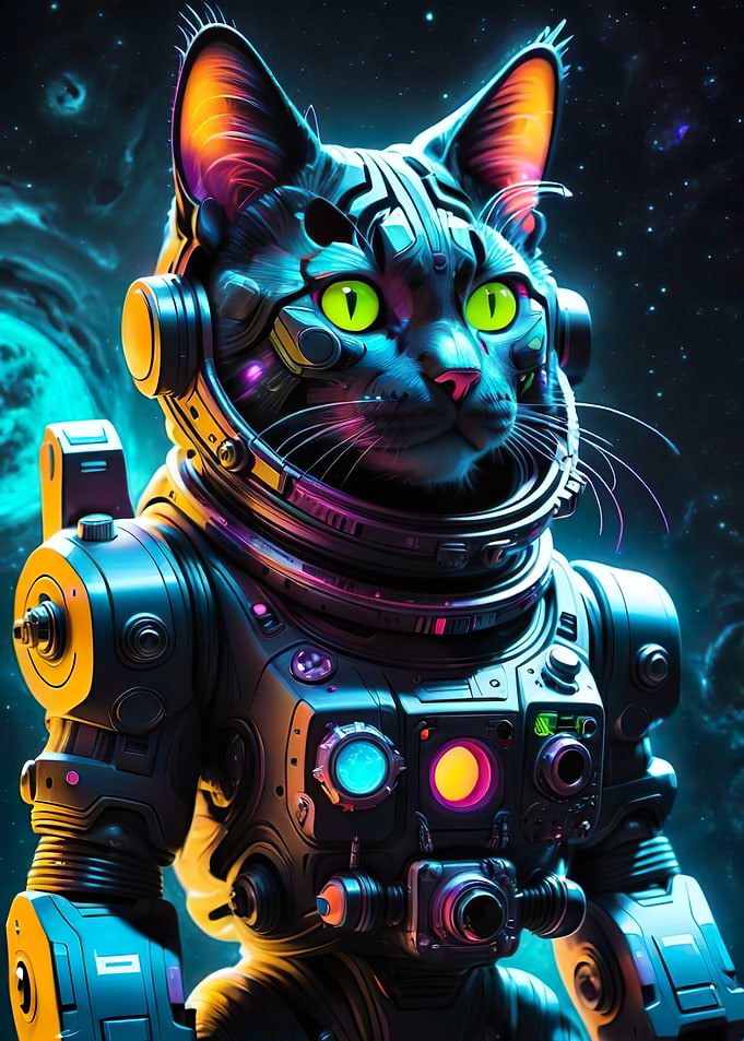 Astronaut Cat