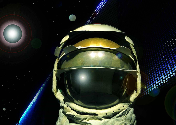 Man in space