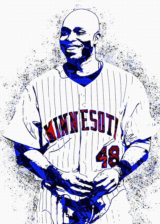 Torii Hunter Painting