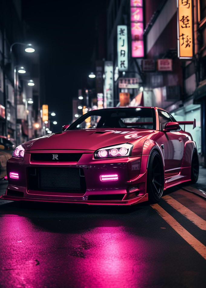 JDM Nissan Skyline GTR R34