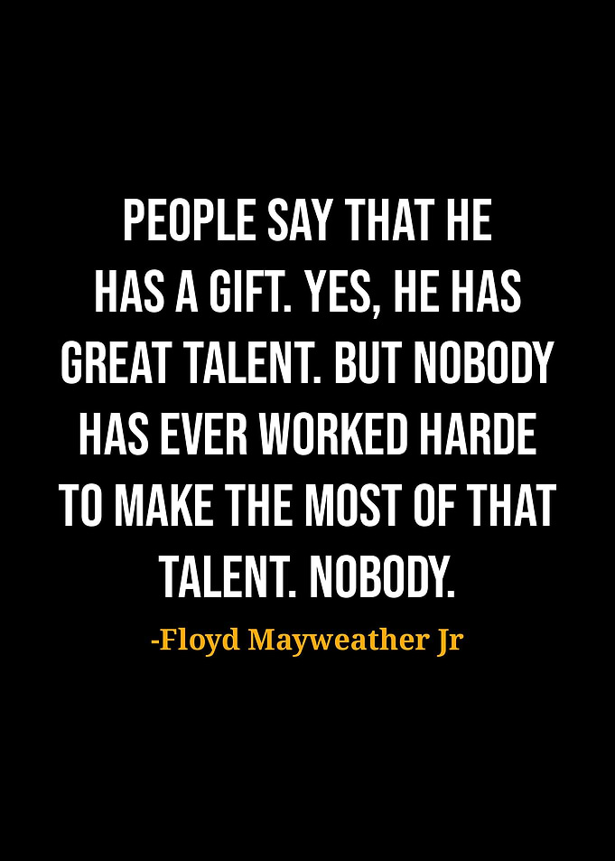 Floyd Mayweather Jr Quotes