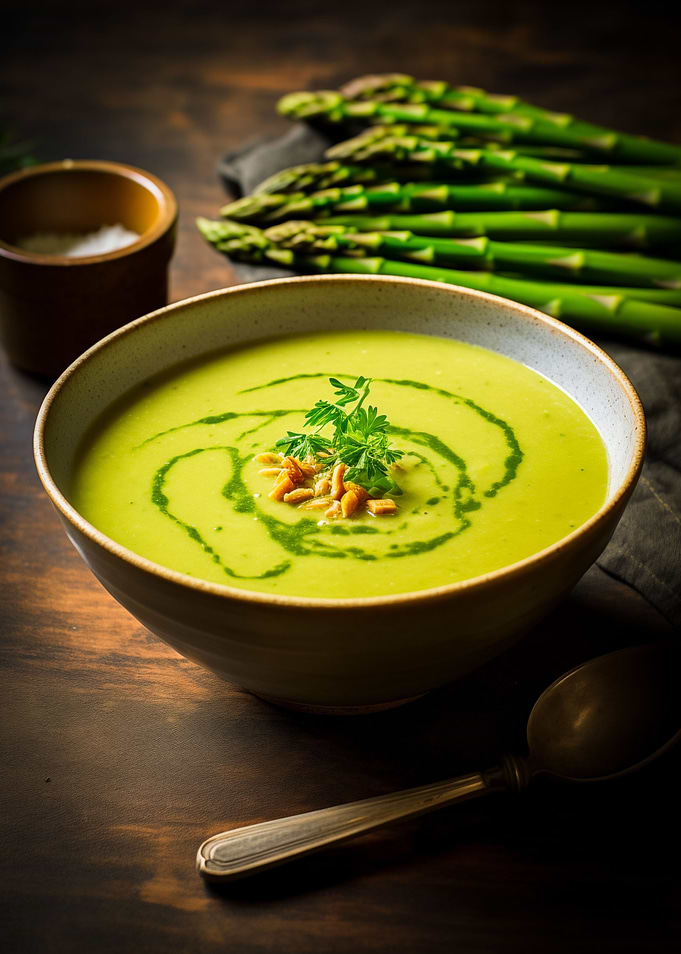 Asparagus soup