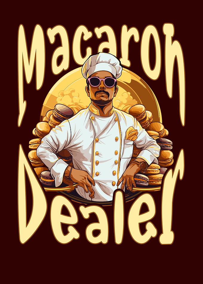 French Macaroon Baker Gold