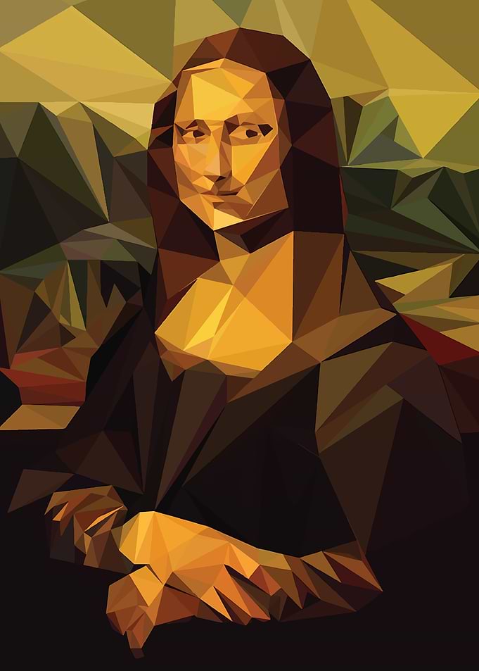 Minimalist Monalisa