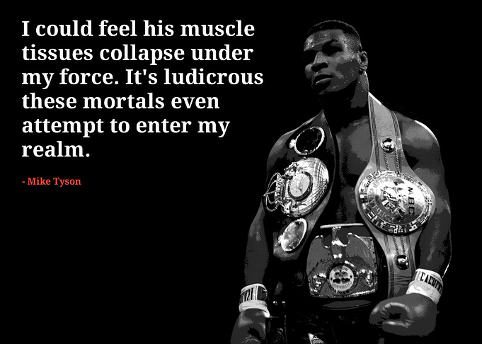 Mike Tyson quotes