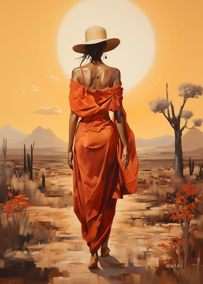 African fashion art