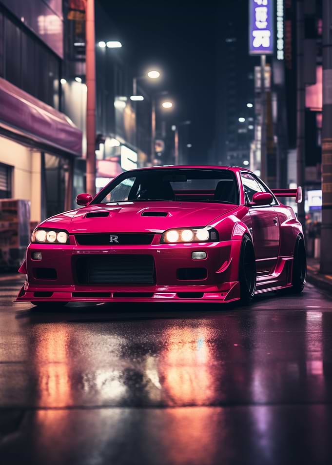 JDM Nissan Skyline GTR R34