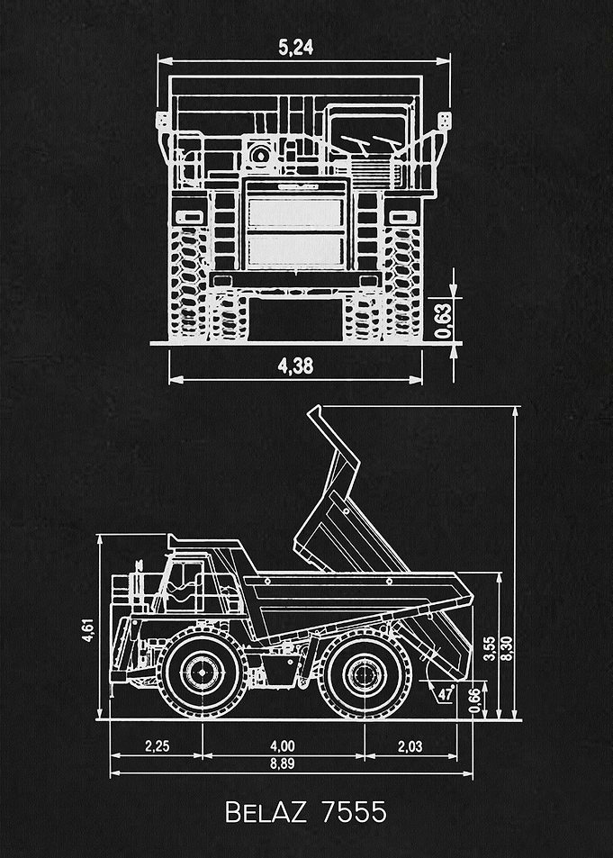 BelAZ 7555