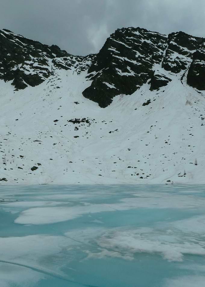 Frozen Alpine Serenity