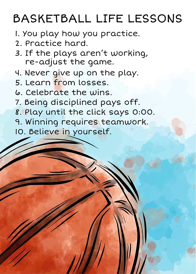 Basketball life lessons