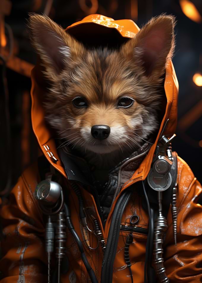 Cyberpunk Fox