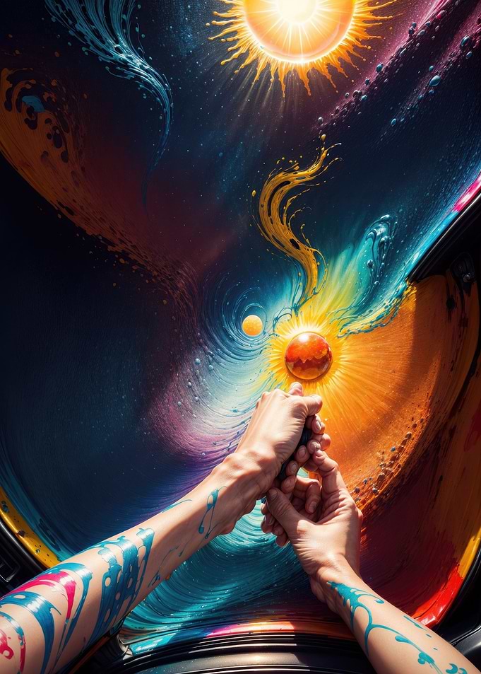 Waters of Neon Color