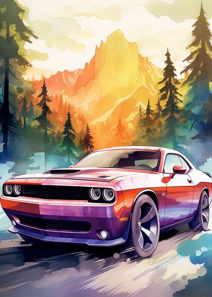 Car Watercolor
