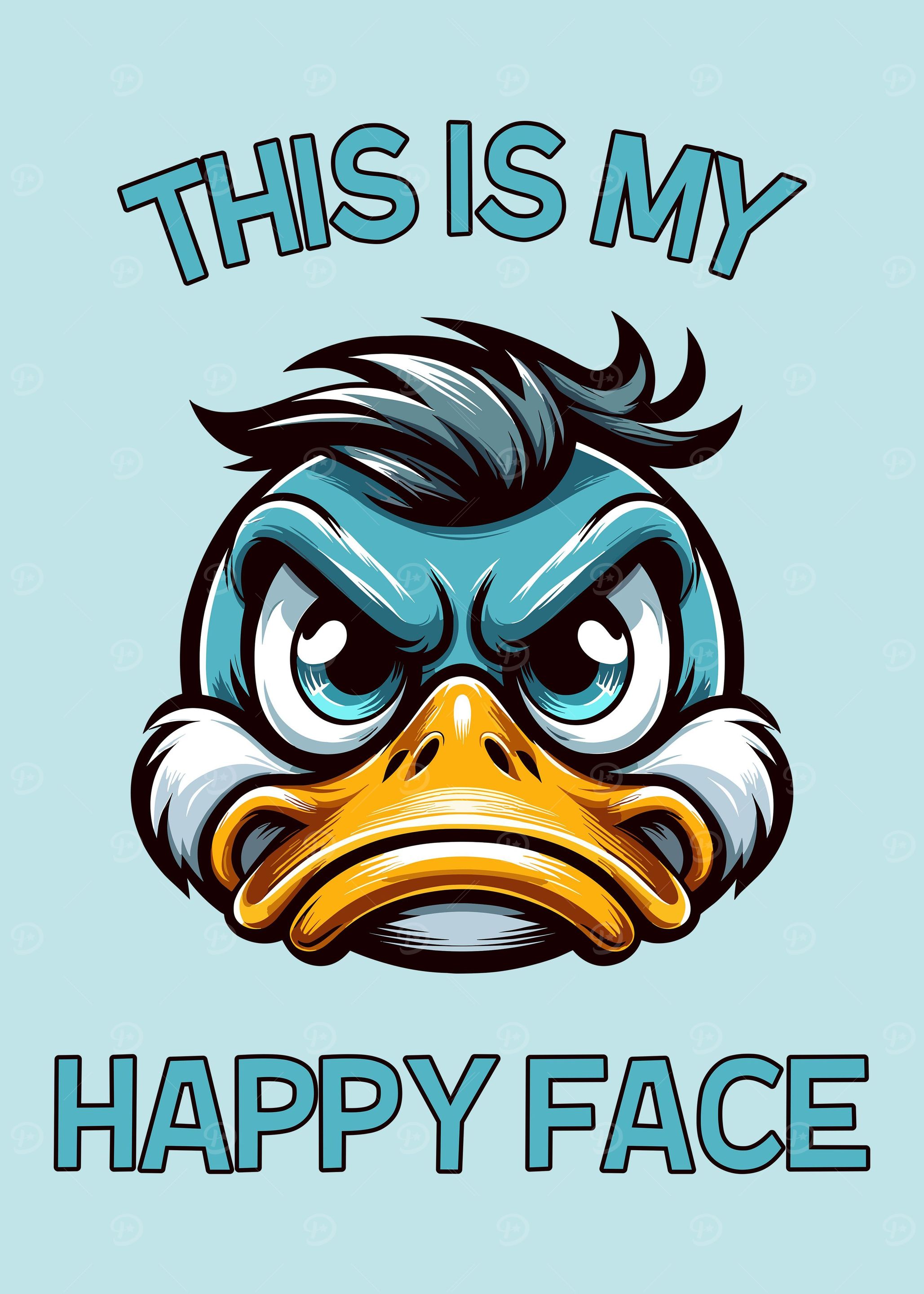 My Happy Duck Face
