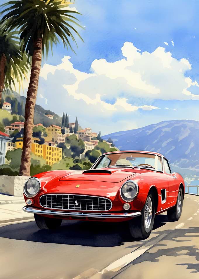 Car Watercolor